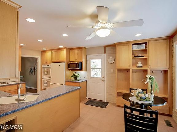Plenty of space for a large kitchen table.
