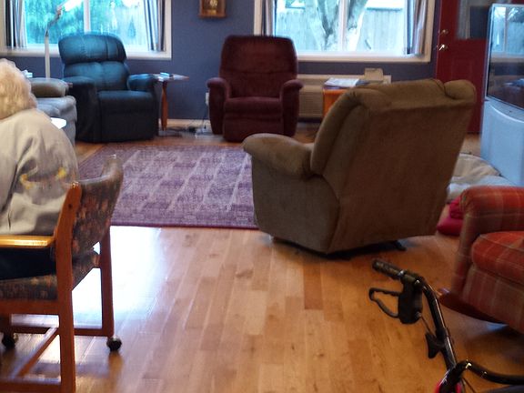 family room included by kitc