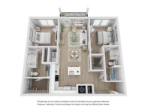 Floor plan B2