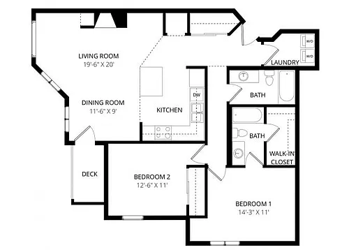 Floor plan Royal Trune