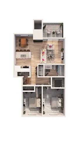 Floor plan B1