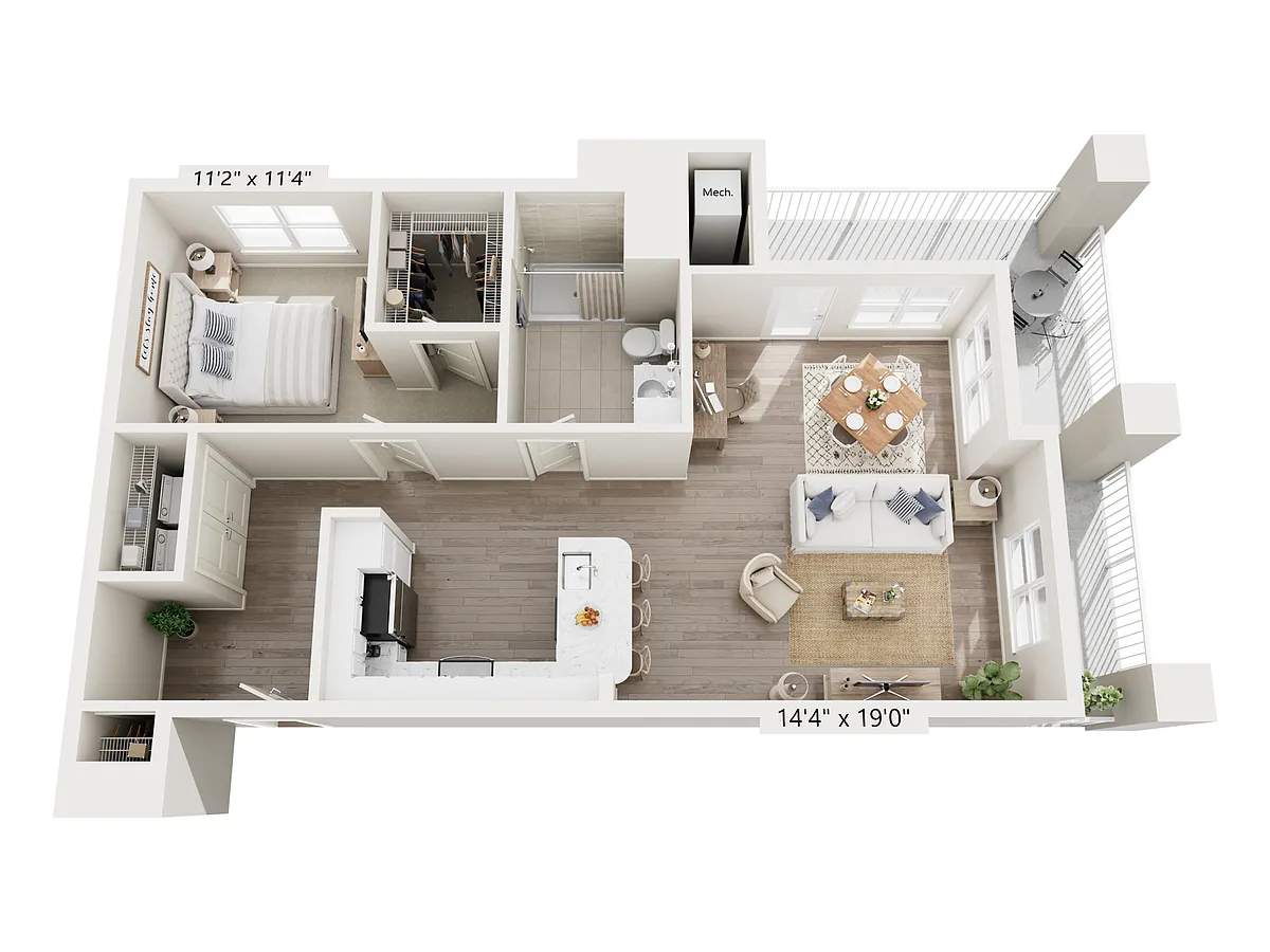 Floor plan Melody
