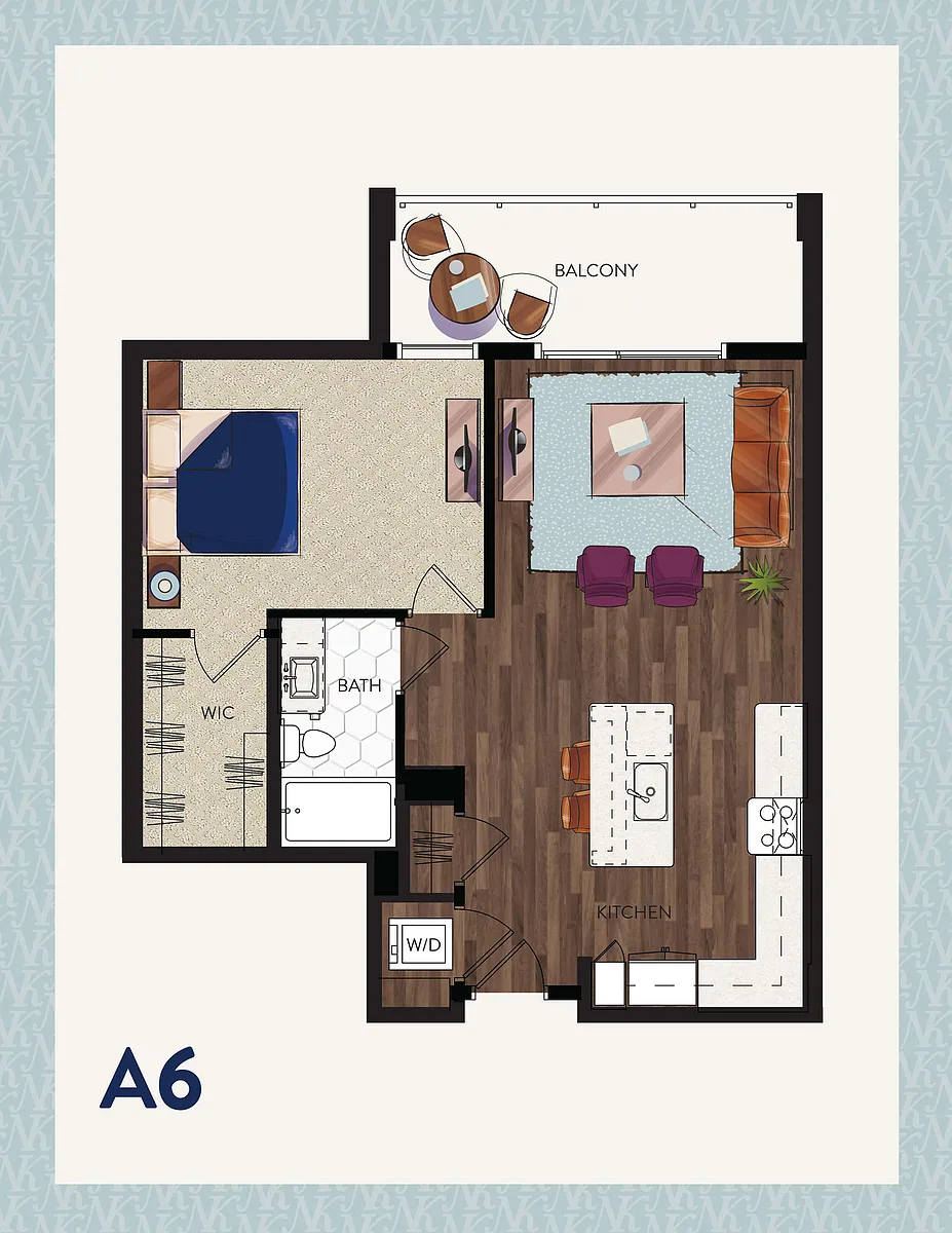 Floor plan A6