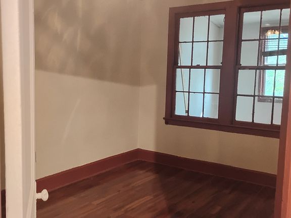 Bedroom with washer/dryer in closet