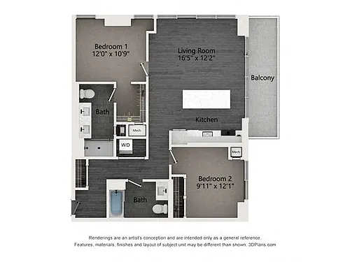 Floor plan B4