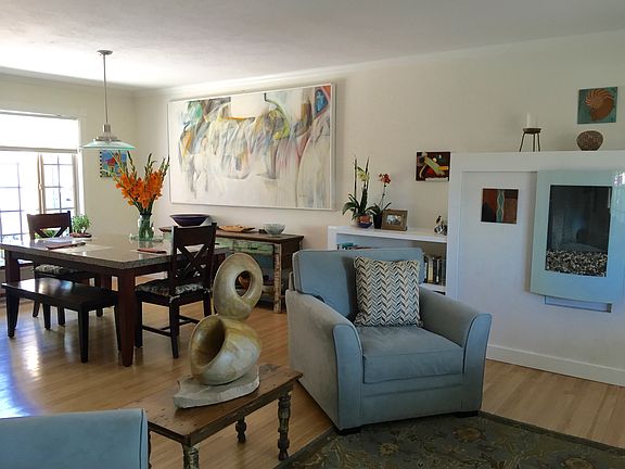 dining/living area