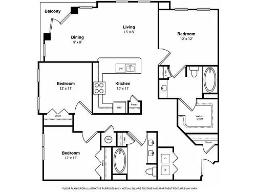 Floor plan Ridgewood