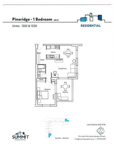 Floor plan 1D - 1202