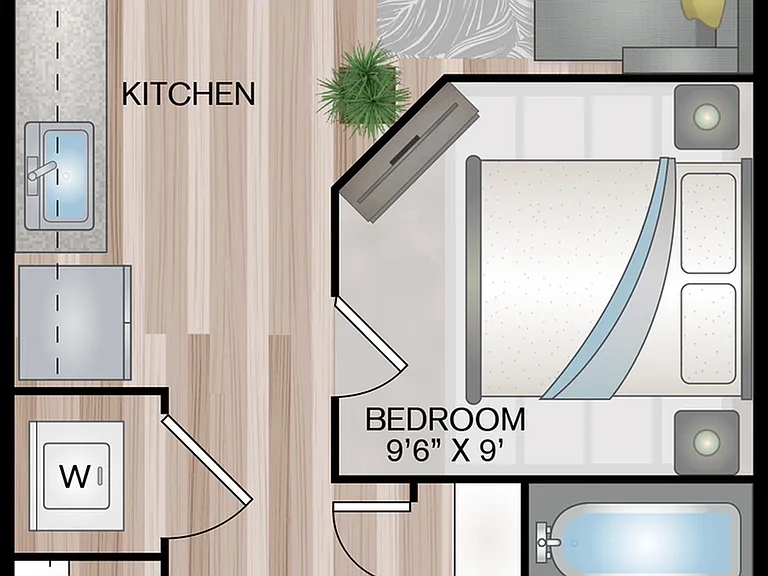 502 Sq. Ft. 502 Sq. Ft.