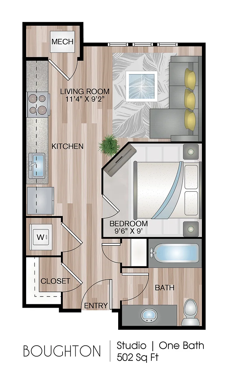 Floor plan Boughton