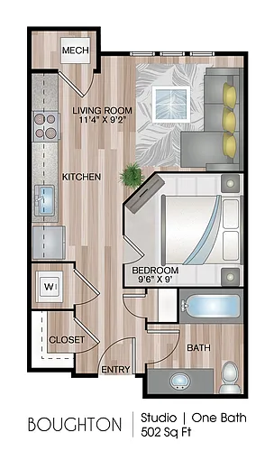 Floor plan Boughton