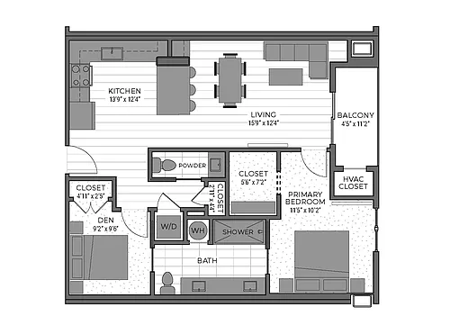 Floor plan Plan N