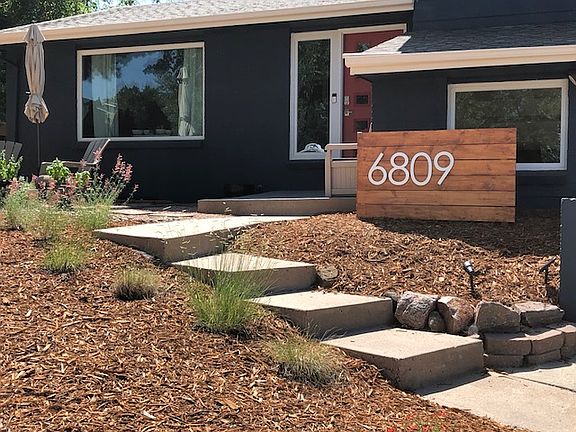 Well maintained front walk