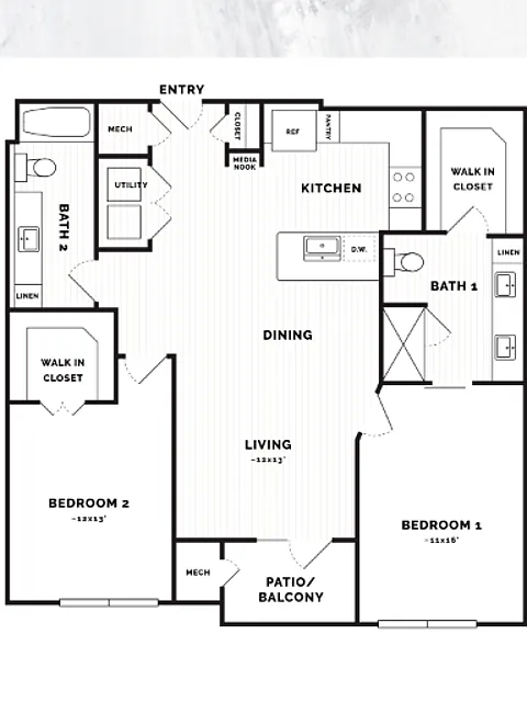 Floor plan C1