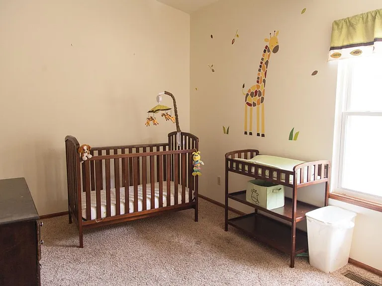 Baby giraffe room (can remove decals)