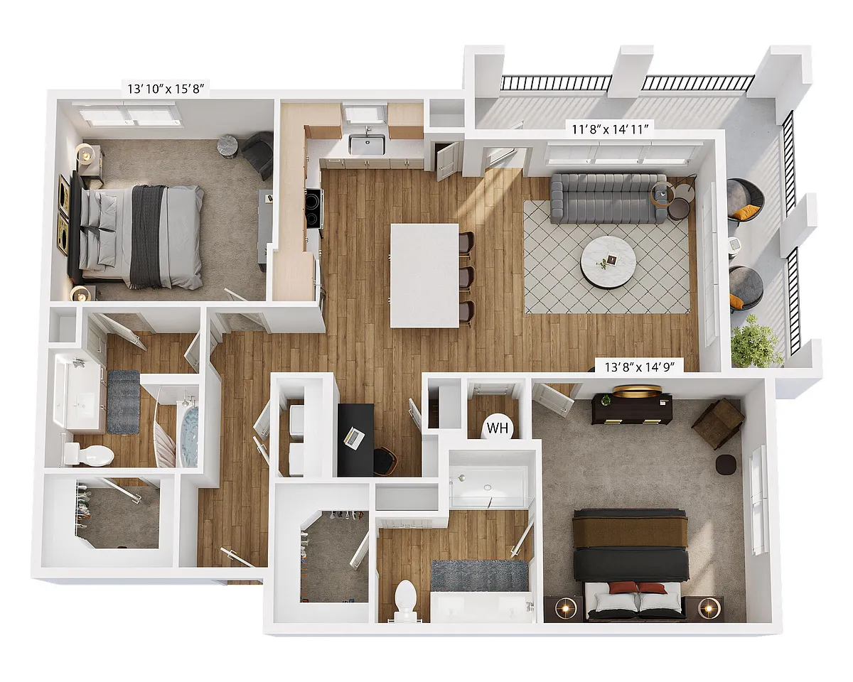Floor plan B4