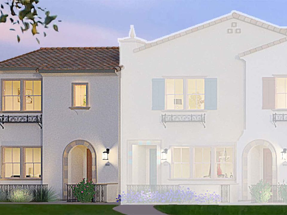 Residence 4 Spanish Elevation Rendering