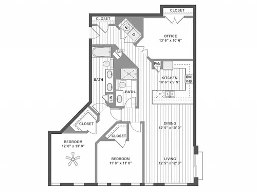 Floor plan C840