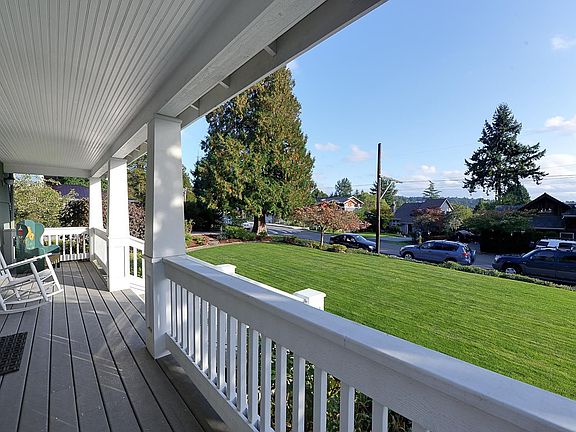 Wide Front Porch Overlooking Great Yard
