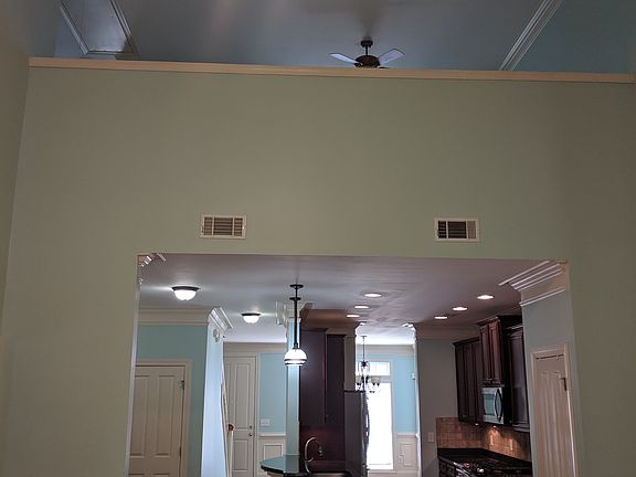 View to second flr living Rm