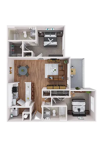 Floor plan PB2-R