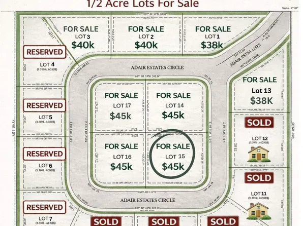 581 SE Adair Ests, Adair, OK 74330
