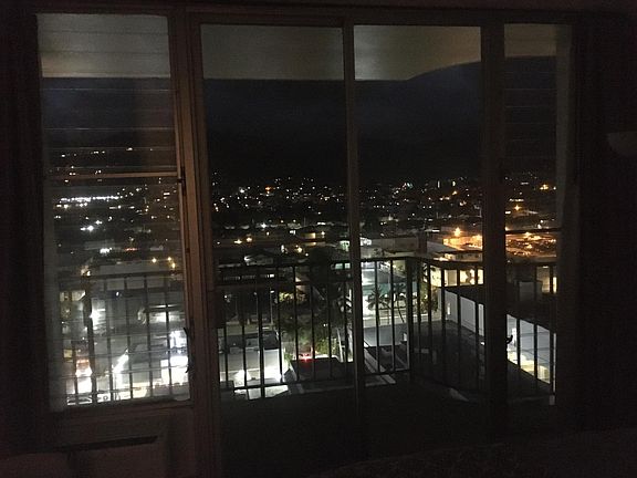 Night view from Master bedroom