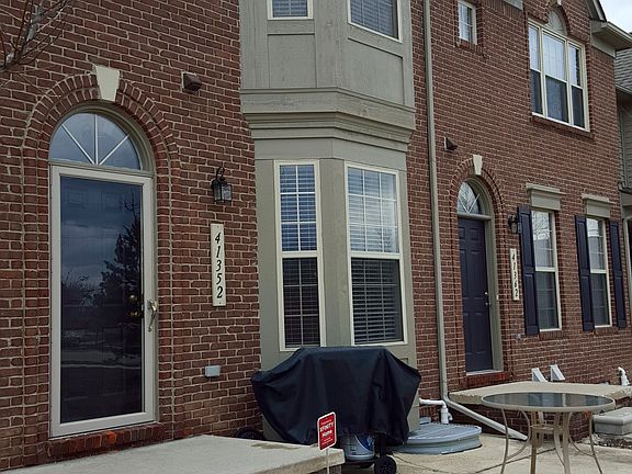 Patio overlooking water