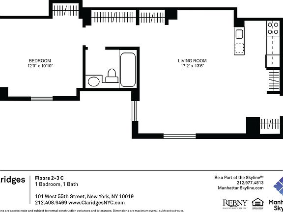2nd image of 101 W 55th St #303