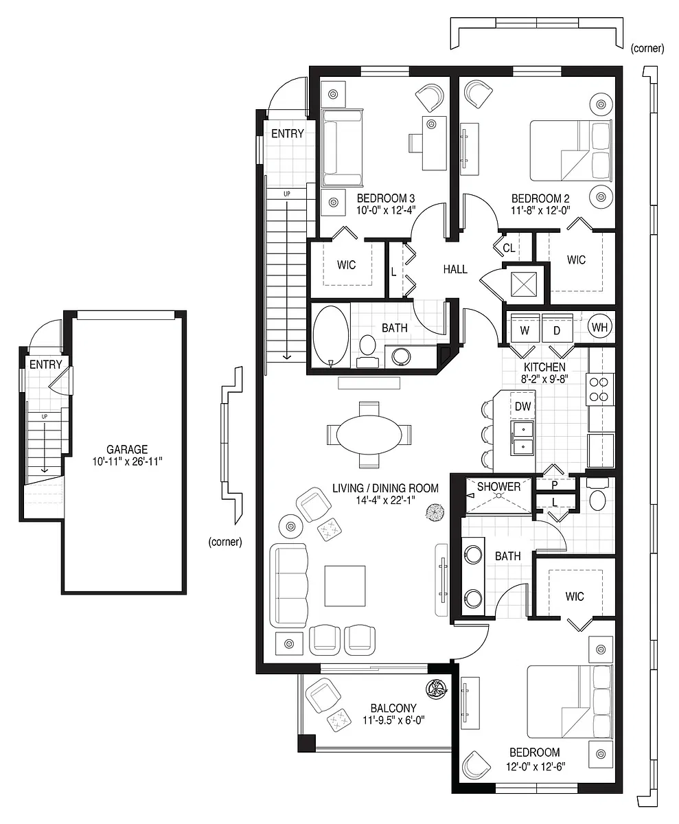 Floor plan C2A