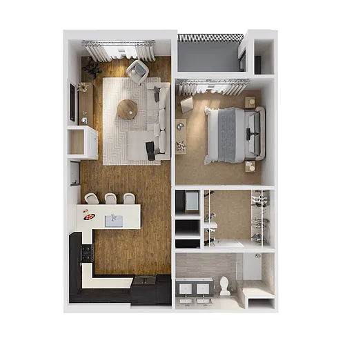 Floor plan Brixton