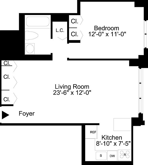 2nd image of 45 W 60th St APT 9G