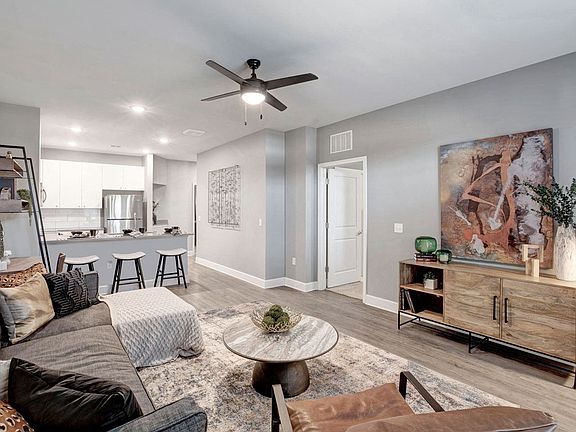 Kitchen and Living Room