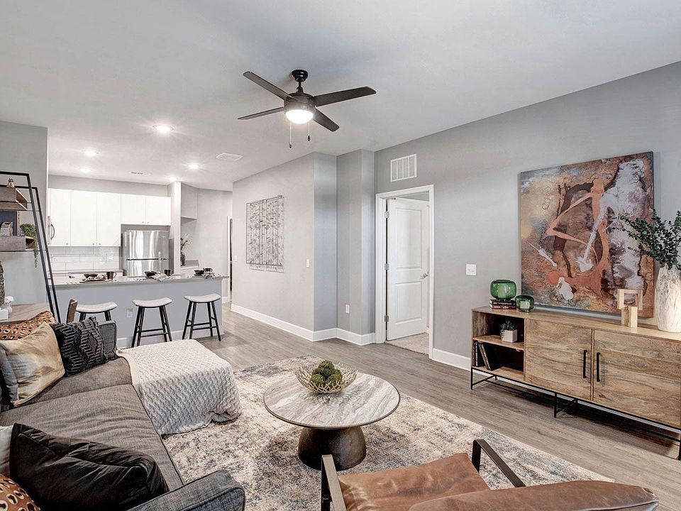 Kitchen and Living Room