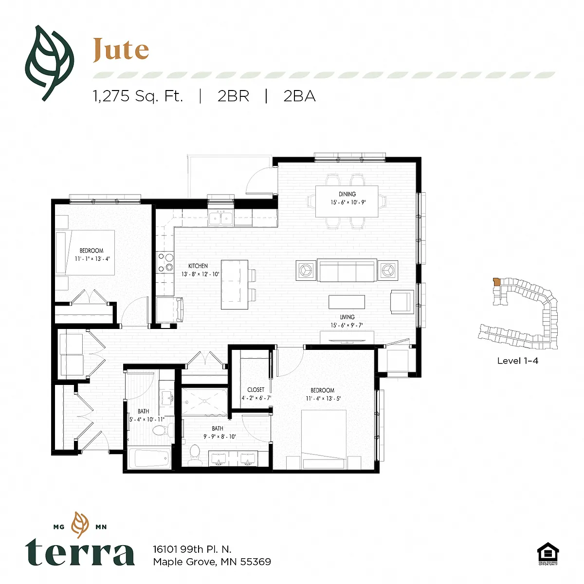 Floor plan Jute