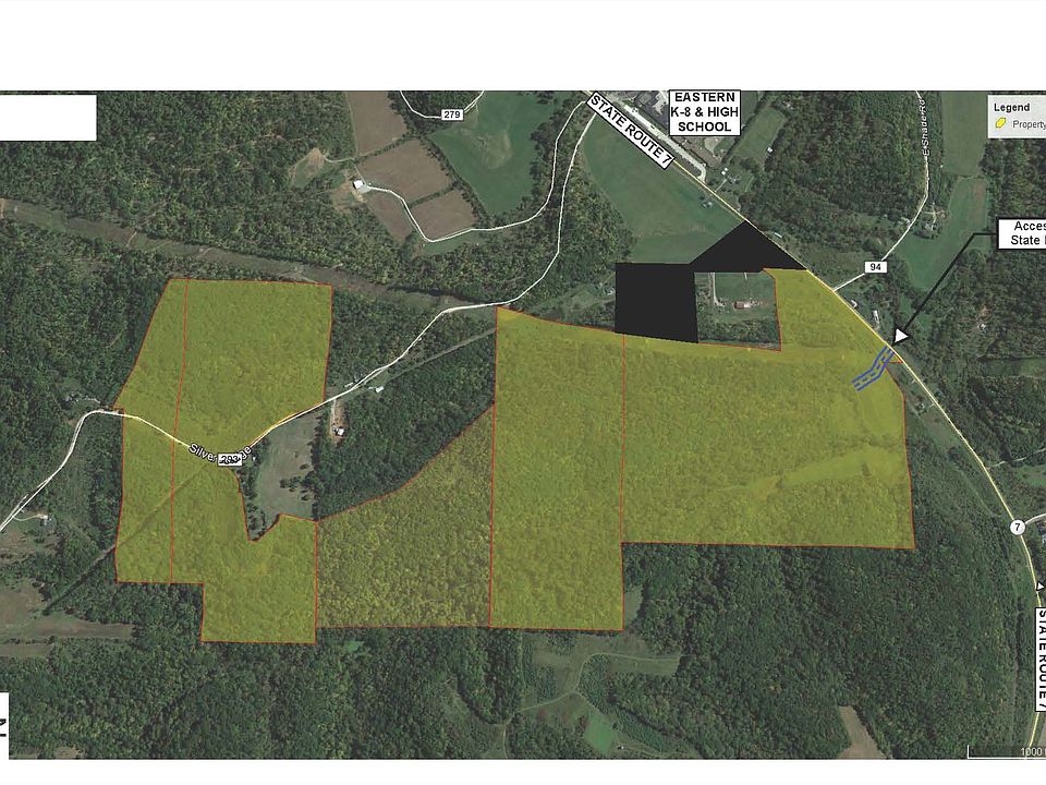 Aerial view of property