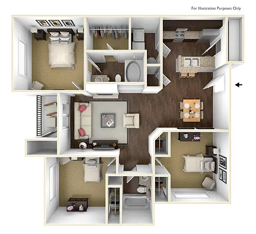 Floor plan C1