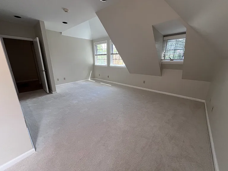 Lower level bedroom (w/ en suite bathroom)