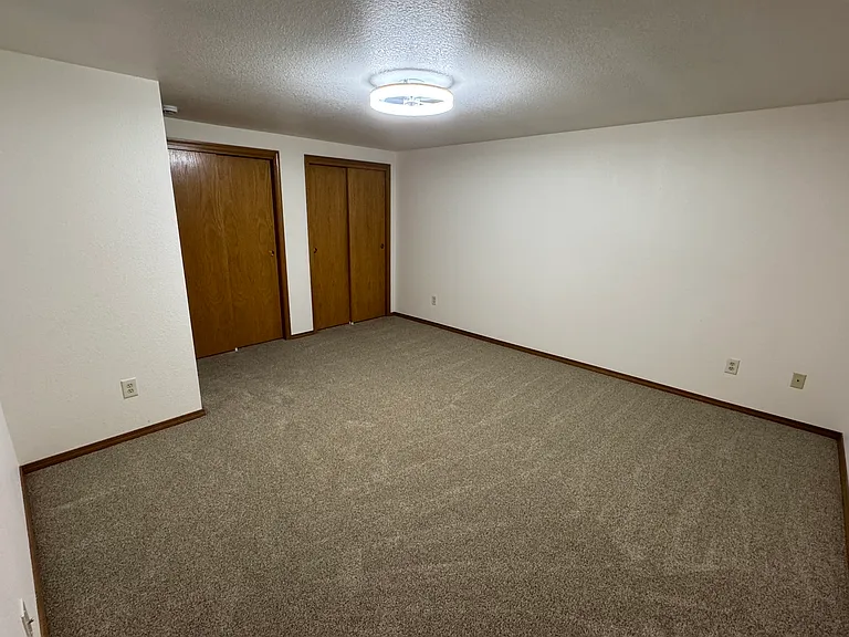 Master Bedroom with Double Closets