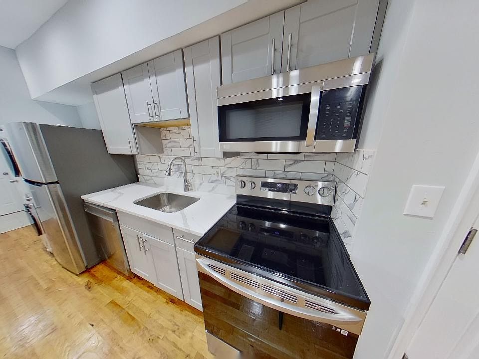 Renovated kitchen with brand new appliances
