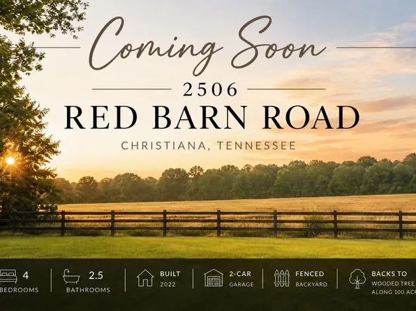 2506 Red Barn Rd, Christiana, TN 37037