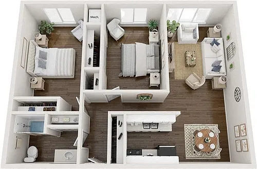 Floor plan Athena II