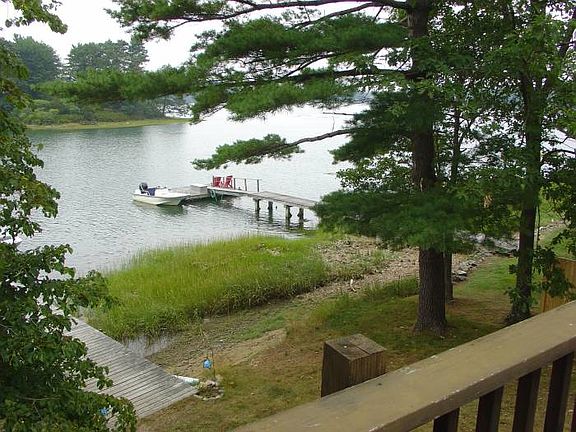 View from deck
