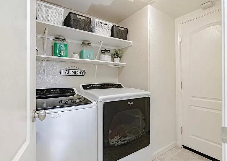 Laundry Room/Mudroom entry from garage.