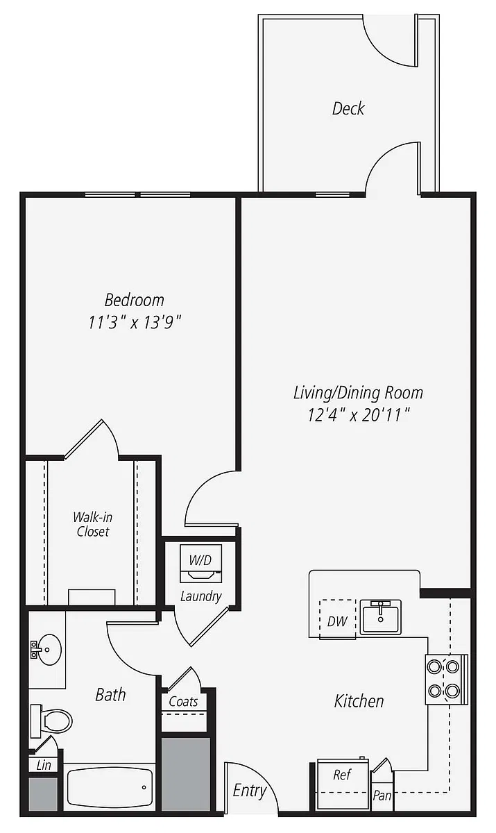 Floor plan A1-154
