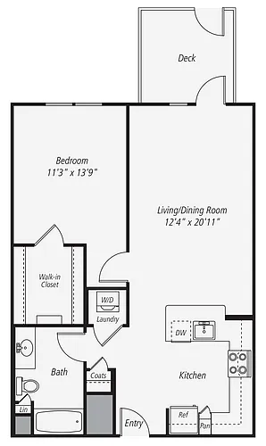 Floor plan A1-154