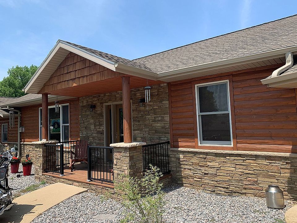 Front deck and main door