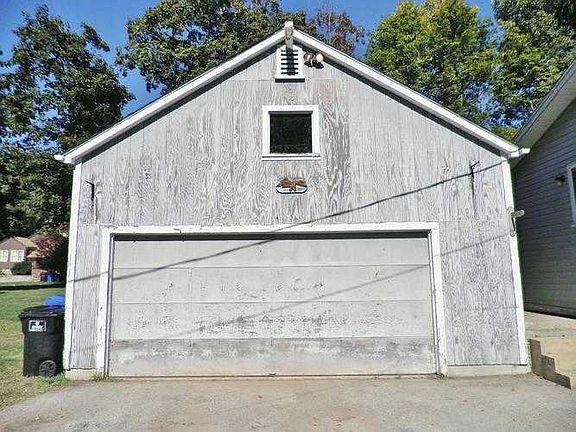 Two car detached garage
