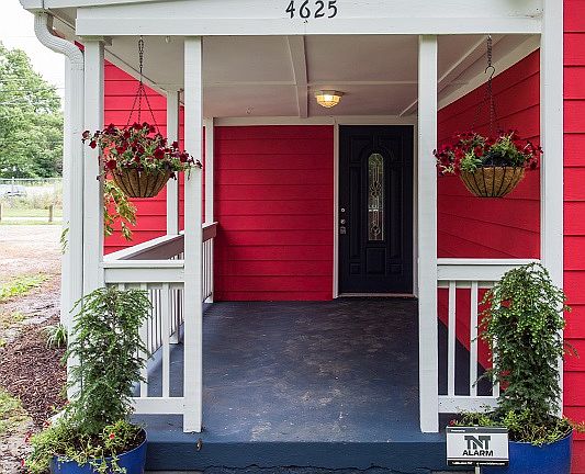 Cozy front porch