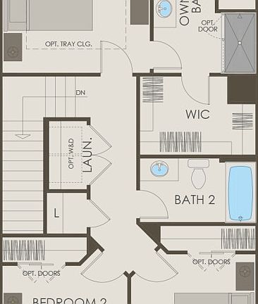 Third Floor 3 br 2.5 ba